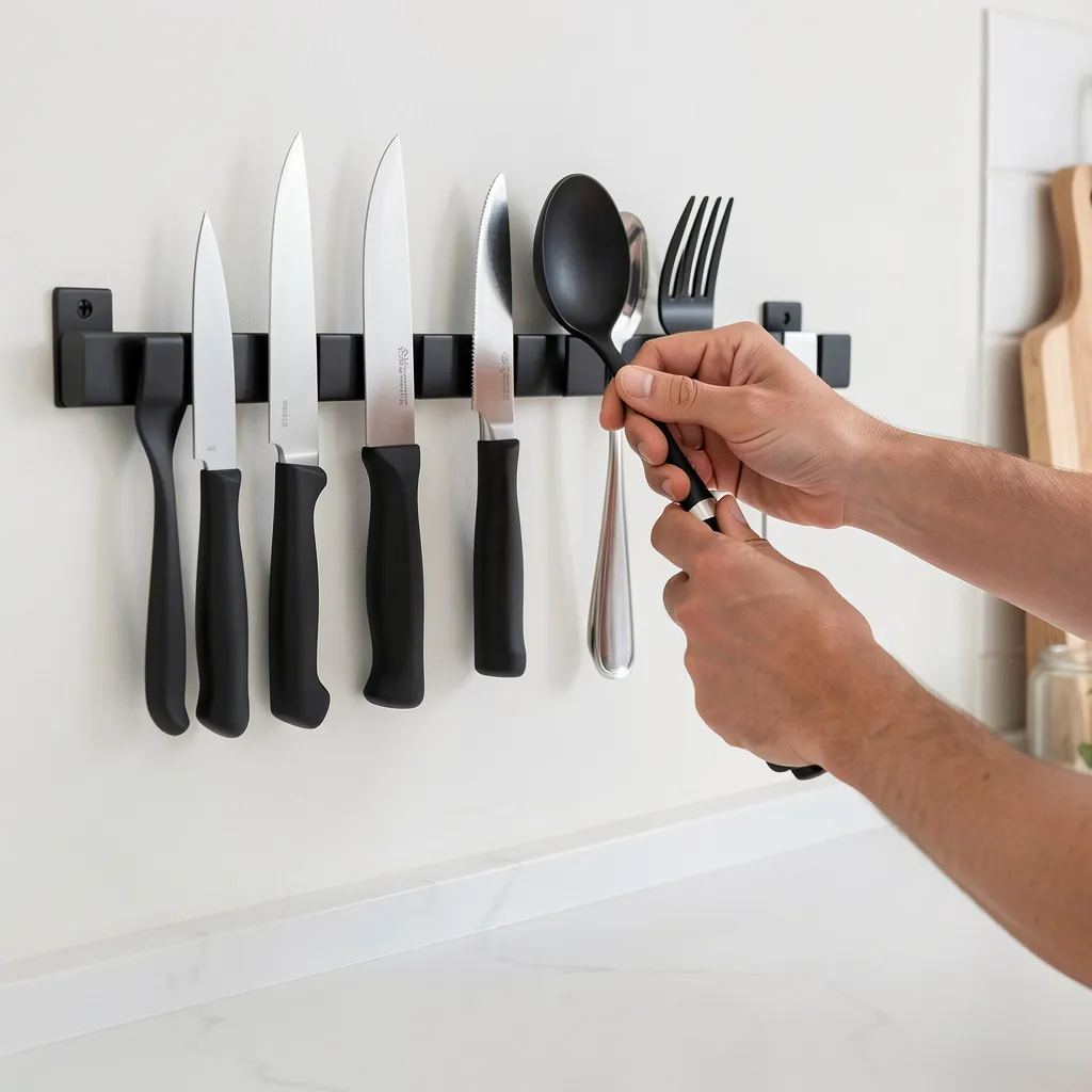 Office corner with desk, chair and lamp